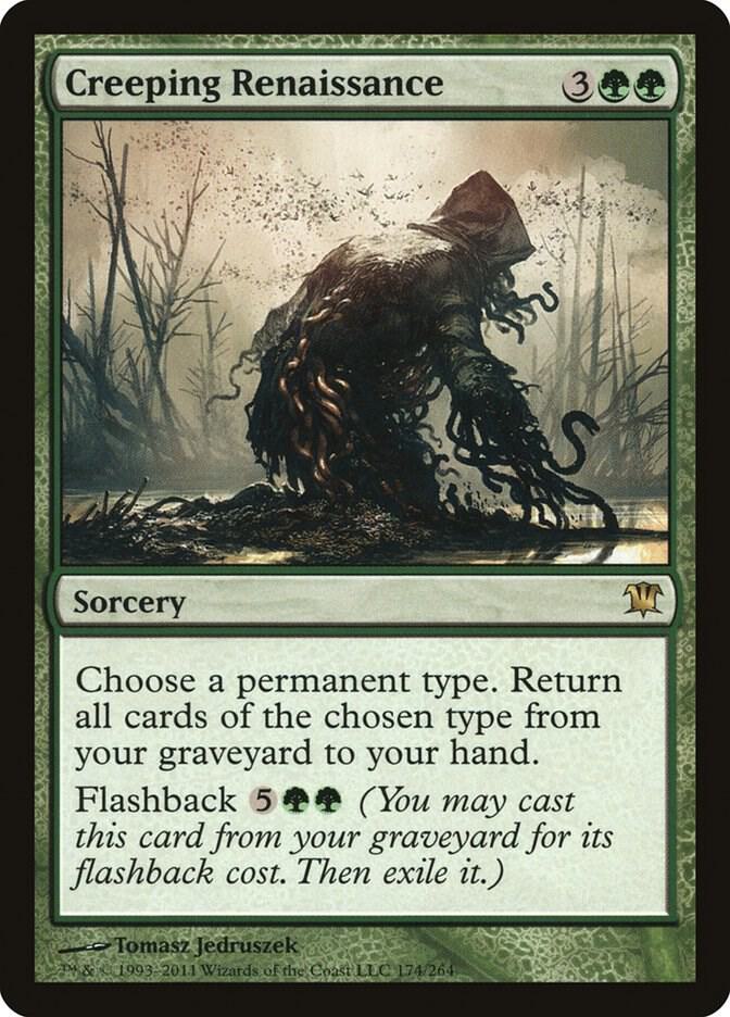 Creeping Renaissance - Innistrad (ISD) NM *FOIL*