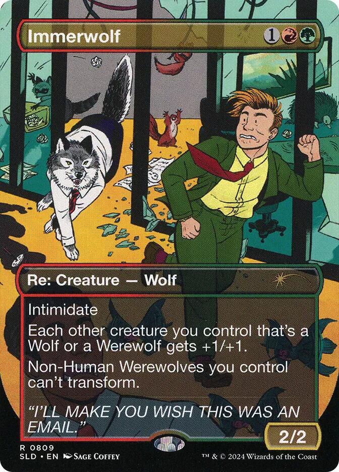 Immerwolf - Secret Lair Drop Series (SLD) NM *FOIL*