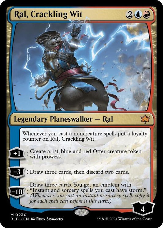 Ral, Crackling Wit - Promo Pack: Bloomburrow (PPBLB) NM
