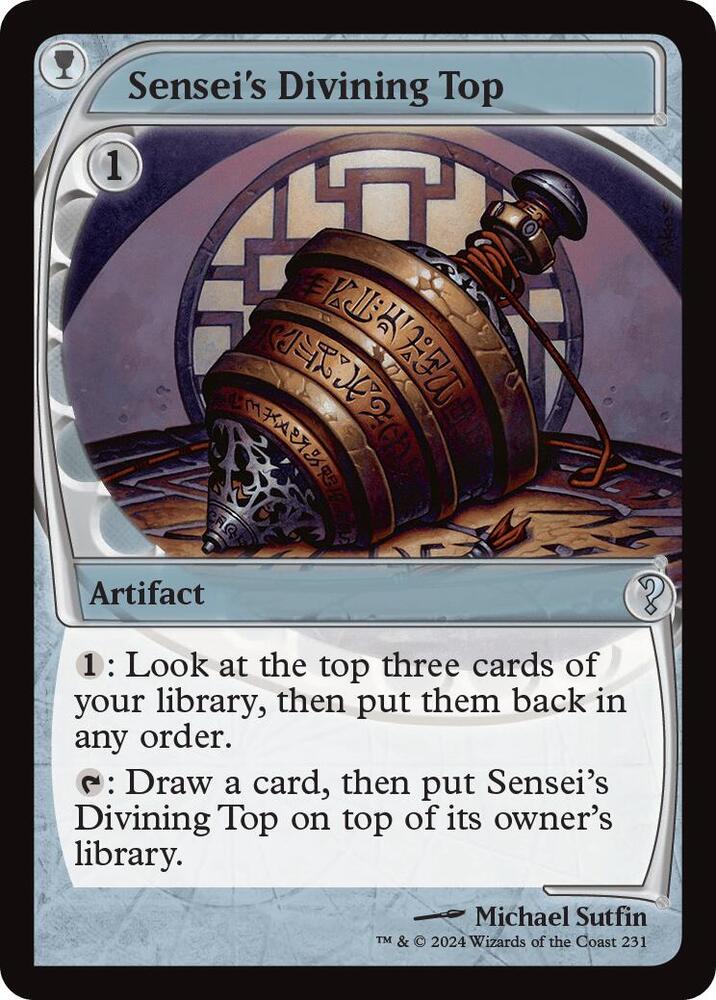 Sensei's Divining Top (Future Sight) - Mystery Booster 2 (MB2) NM