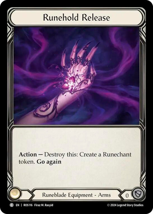 Runehold Release - Rosetta (ROS) NM *Cold Foil*