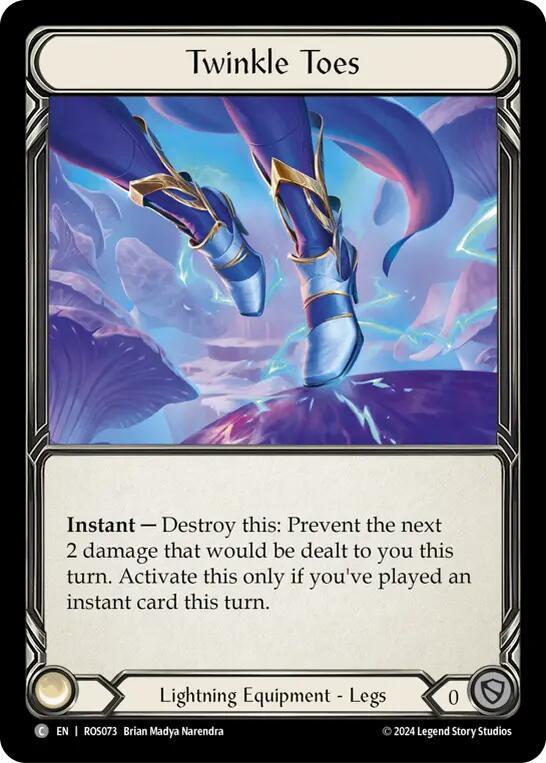 Twinkle Toes - Rosetta (ROS) NM *Cold Foil*