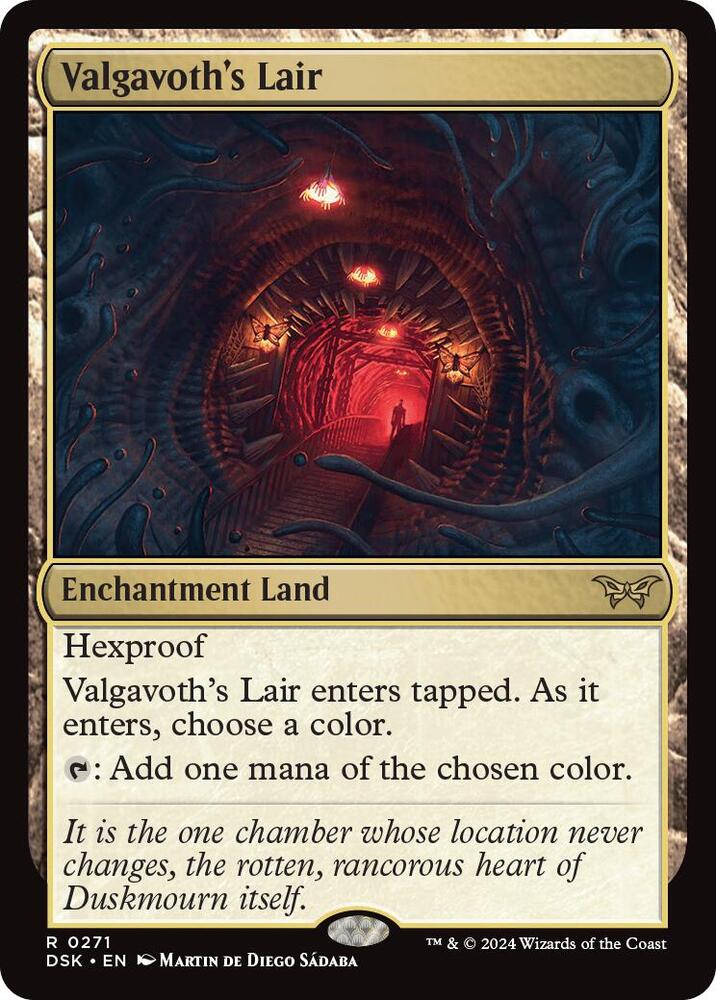 Valgavoth's Lair - Duskmourn: House of Horror (DSK) NM