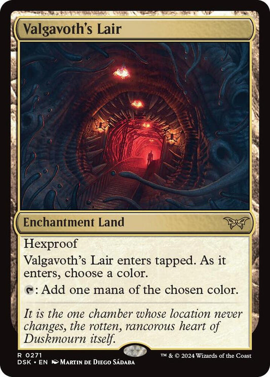 Valgavoth's Lair - Duskmourn: House of Horror (DSK) NM