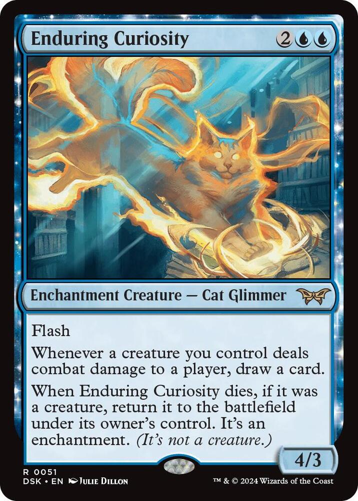 Enduring Curiosity - Duskmourn: House of Horror (DSK) NM
