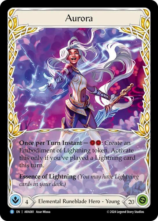Aurora - Blitz Deck: Rosetta - Aurora (ARA) Rainbow Foil LP *FOIL*