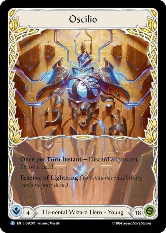 Oscilio - Blitz Deck: Rosetta - Oscilio (OSC) LP *Rainbow Foil*