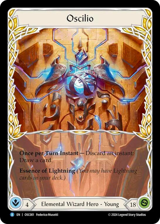 Oscilio - Blitz Deck: Rosetta - Oscilio (OSC) LP *Rainbow Foil*