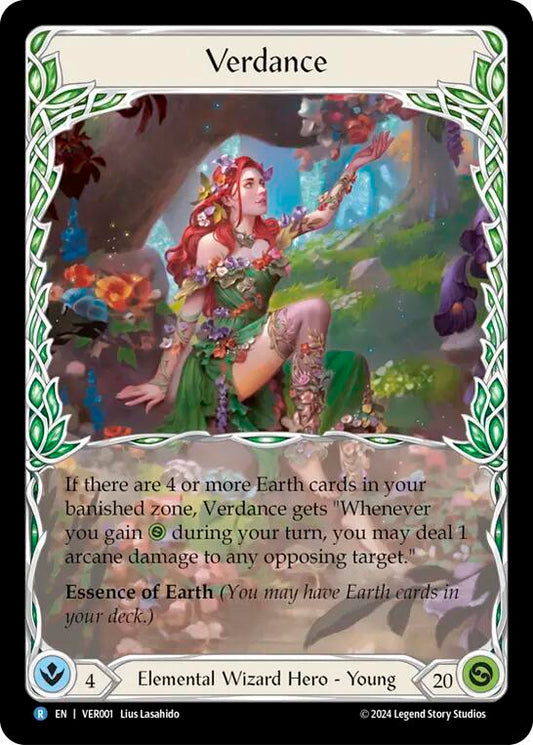 Verdance - Blitz Deck: Rosetta - Verdance (VER) Rainbow Foil LP *FOIL*