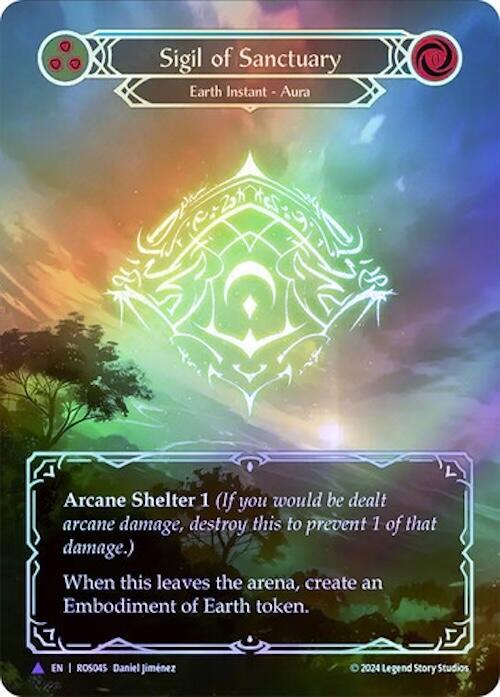 Sigil of Sanctuary (Marvel) - Rosetta (ROS) NM Cold Foil