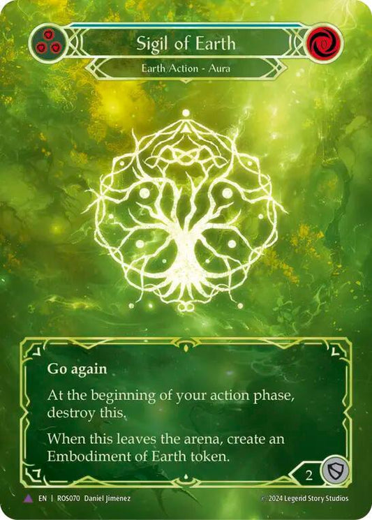 Sigil of Earth (Marvel) - Rosetta (ROS) NM Cold Foil