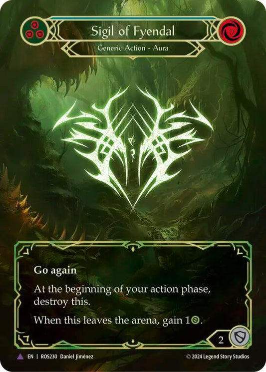 Sigil of Fyendal (Marvel) - Rosetta (ROS) NM Cold Foil