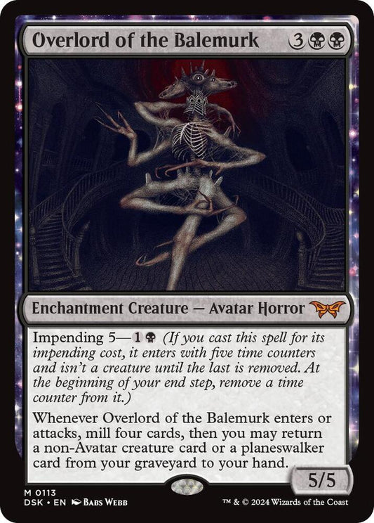 Overlord of the Balemurk - Duskmourn: House of Horror (DSK) NM