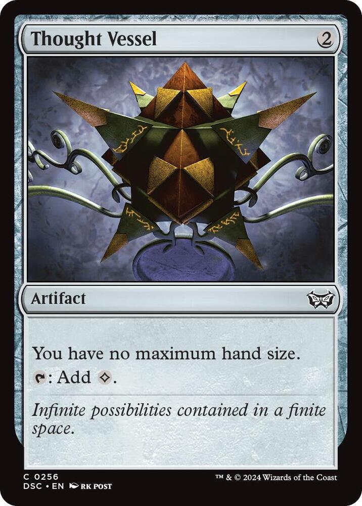 Thought Vessel - Commander: Duskmourn: House of Horror (DSC) NM