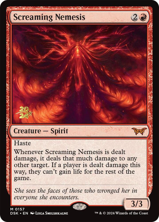 Screaming Nemesis - Prerelease Cards (PRE) NM *FOIL*