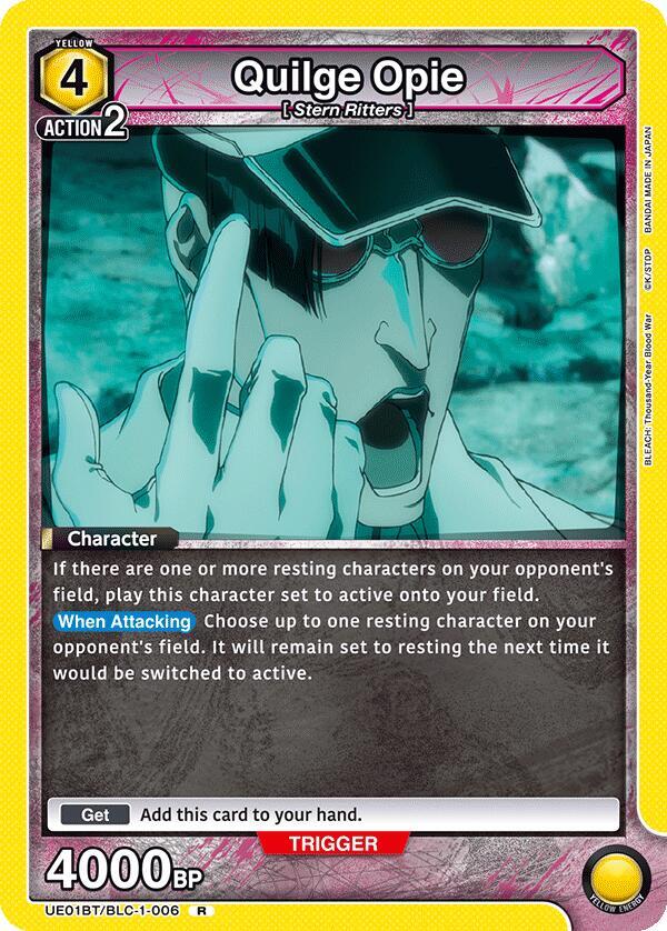 Quilge Opie (006) - UE01BT: BLEACH: Thousand-Year Blood War (UE01BT) NM *FOIL*
