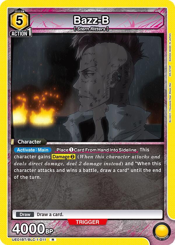 Bazz-B (011) - UE01BT: BLEACH: Thousand-Year Blood War (UE01BT) NM *FOIL*