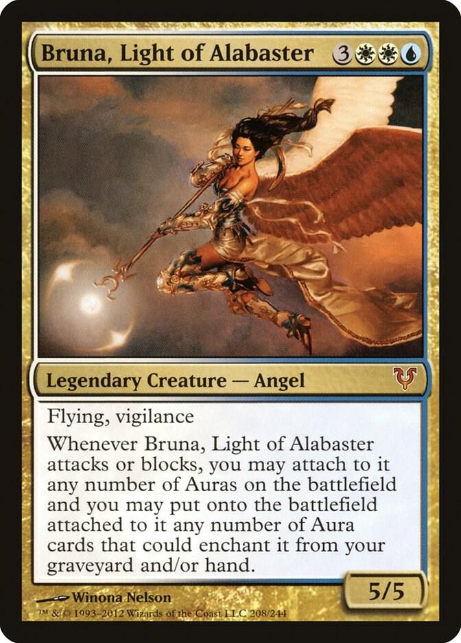 Bruna, Light of Alabaster - Avacyn Restored (AVR) NM