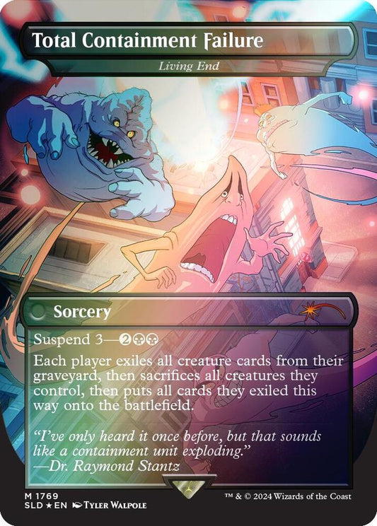 Total Containment Failure - Living End (Rainbow Foil) - Secret Lair Drop Series (SLD) NM *FOIL*