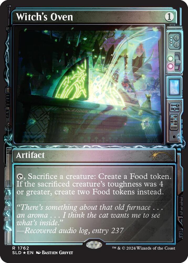 Witch's Oven (Rainbow Foil) - Secret Lair Drop Series (SLD) NM *FOIL*