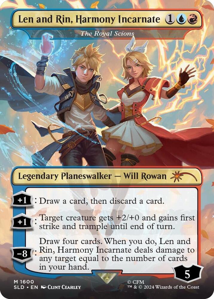 Len and Rin, Harmony Incarnate - The Royal Scions - Secret Lair Drop Series (SLD) NM