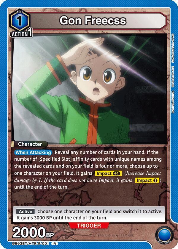 Gon Freecss (001) - UE02BT: HUNTER X HUNTER (UE02BT) NM *FOIL*