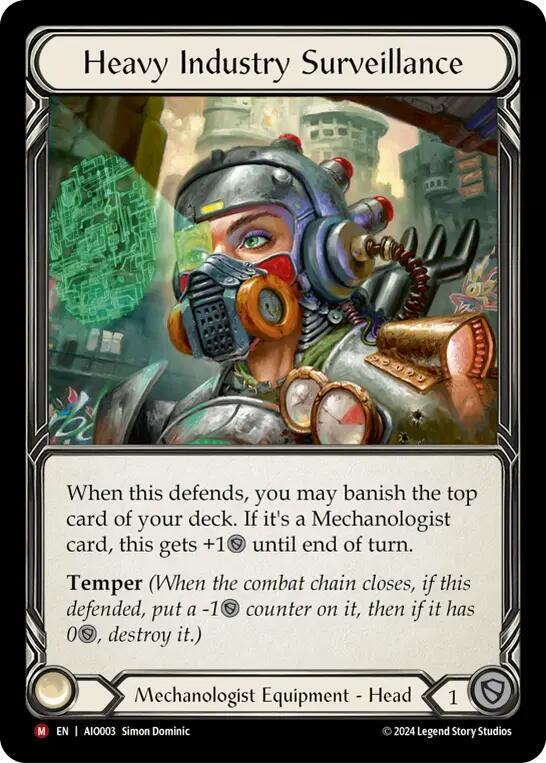 Heavy Industry Surveillance - Armory Deck: Dash (ADD) LP *Rainbow Foil*