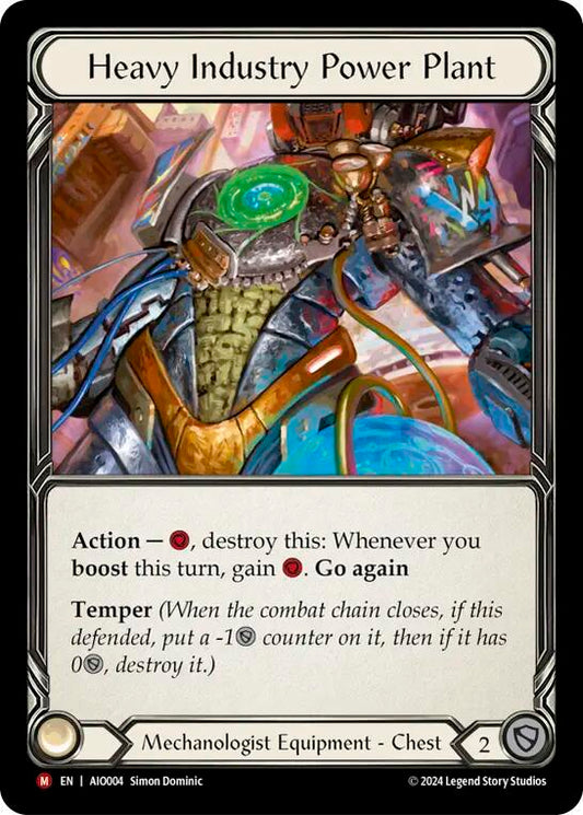 Heavy Industry Power Plant - Armory Deck: Dash (ADD) Rainbow Foil NM