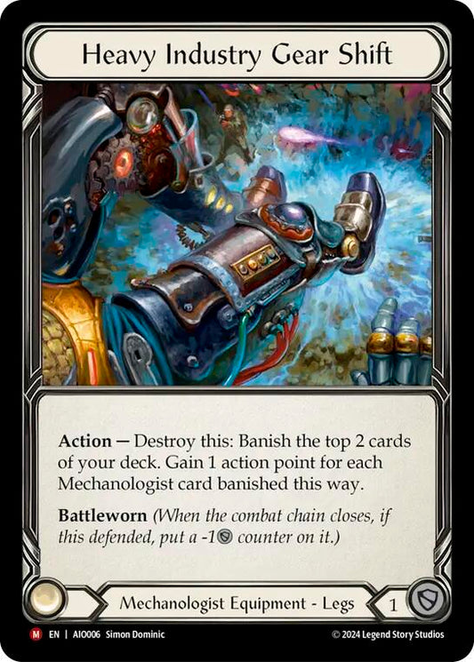 Heavy Industry Gear Shift - Armory Deck: Dash (ADD) LP *Rainbow Foil*