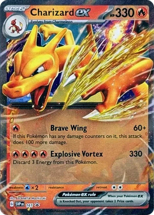 Charizard ex - 161 - SV: Scarlet & Violet Promo Cards (SVP) NM *FOIL*