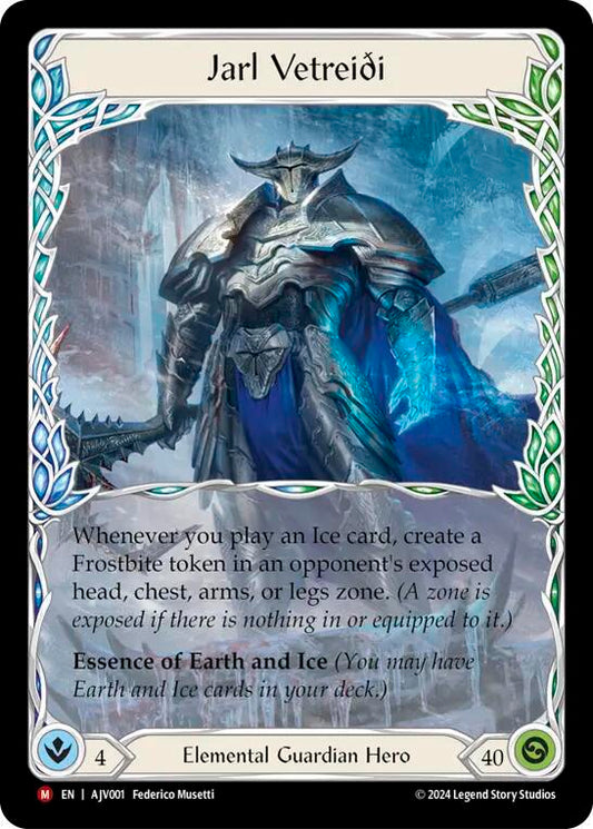 Jarl Vetreidi - Armory Deck: Jarl Vetreidi Rainbow Foil NM *FOIL*