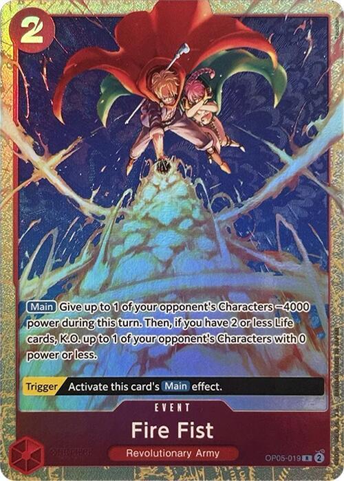 Fire Fist (Premium Card Collection -Best Selection Vol. 2-) - One Piece Promotion Cards (OP-PR) NM *FOIL*