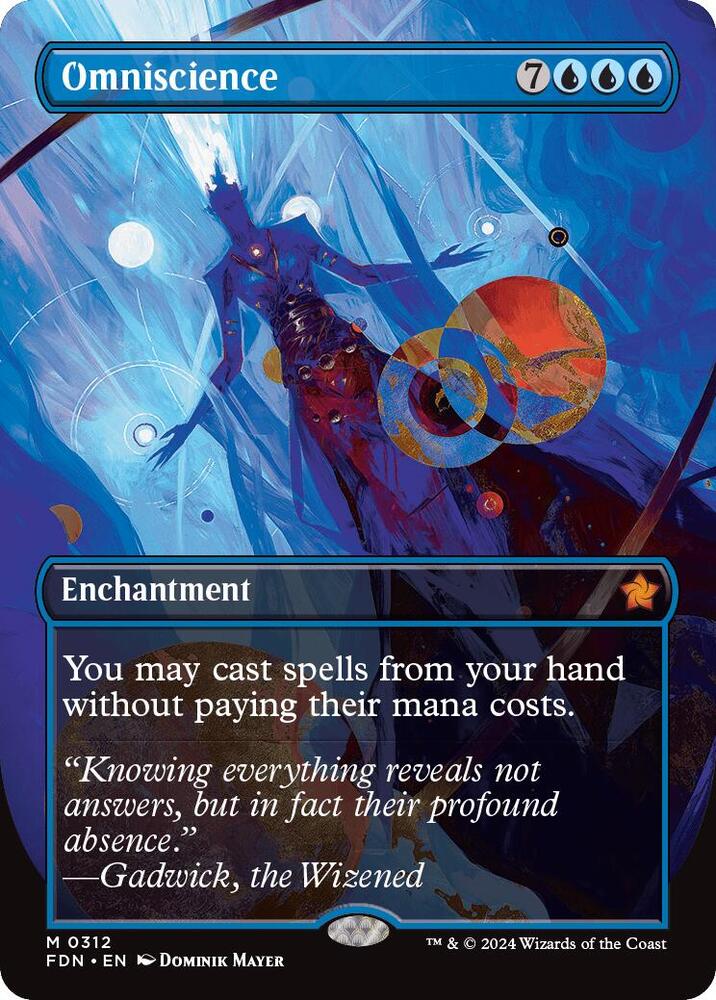 Omniscience (Borderless) - Foundations (FDN) NM