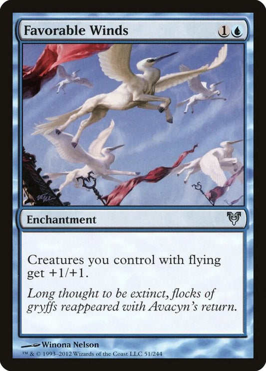 Favorable Winds - Avacyn Restored (AVR) MP *FOIL*