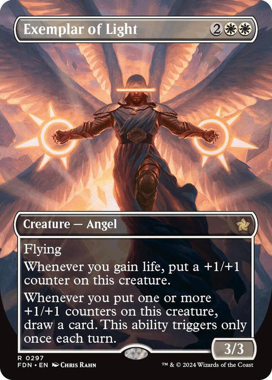Exemplar of Light (Borderless) - Foundations (FDN) NM *FOIL*