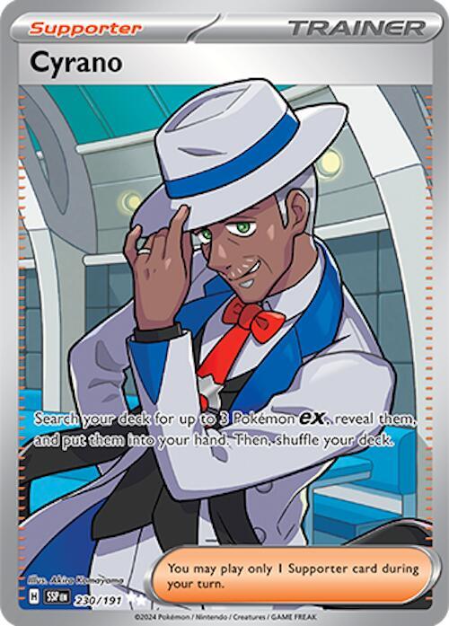 Cyrano - 230/191 - SV08: Surging Sparks (SSP) NM *FOIL*