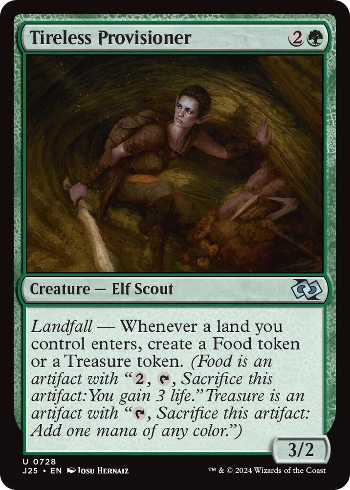 Tireless Provisioner - Foundations Jumpstart (J25) NM