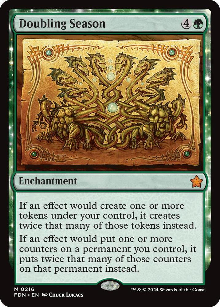 Doubling Season - Foundations (FDN) NM