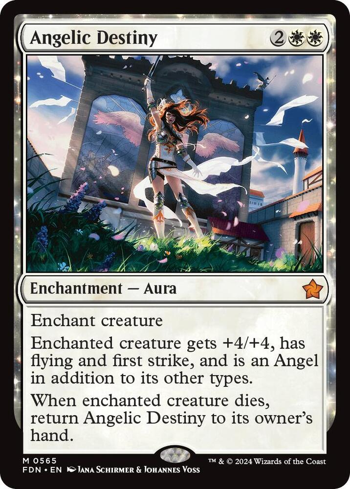Angelic Destiny - Foundations (FDN) NM