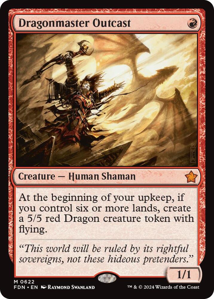 Dragonmaster Outcast - Foundations (FDN) NM