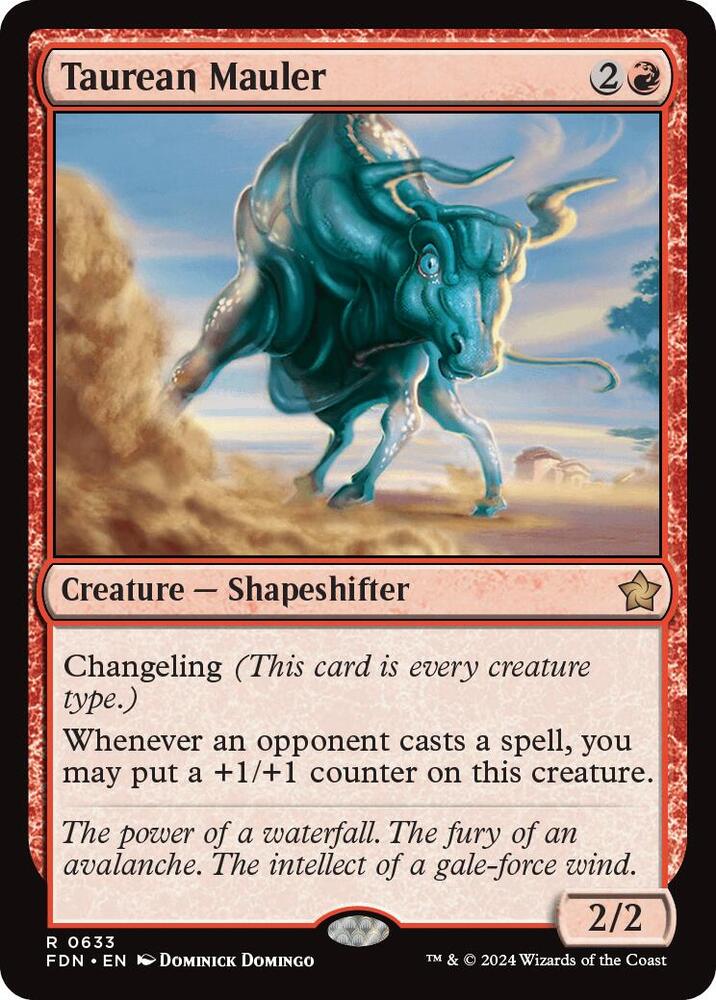Taurean Mauler - Foundations (FDN) NM