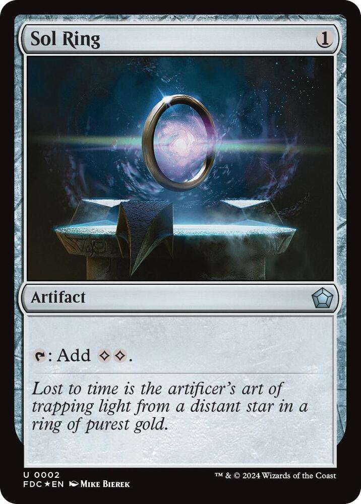 Sol Ring - Commander: Foundations (FDC) NM *FOIL*