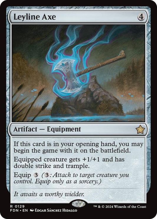 Leyline Axe - Foundations (FDN) LP *FOIL*