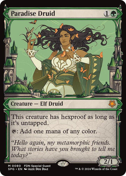 Paradise Druid (Showcase) - Special Guests (SPG) NM