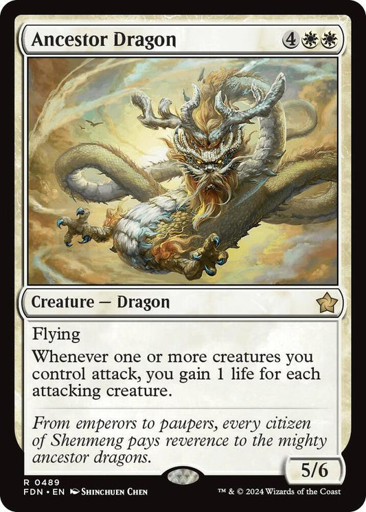Ancestor Dragon - Foundations (FDN) NM