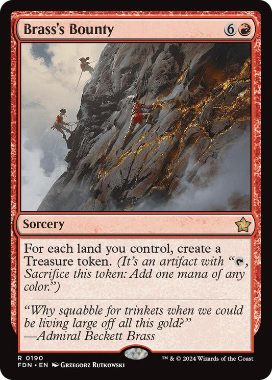 Brass's Bounty - Foundations (FDN) NM