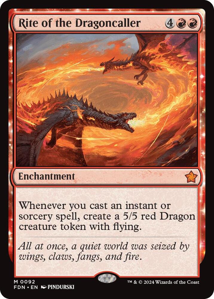 Rite of the Dragoncaller - Foundations (FDN) NM