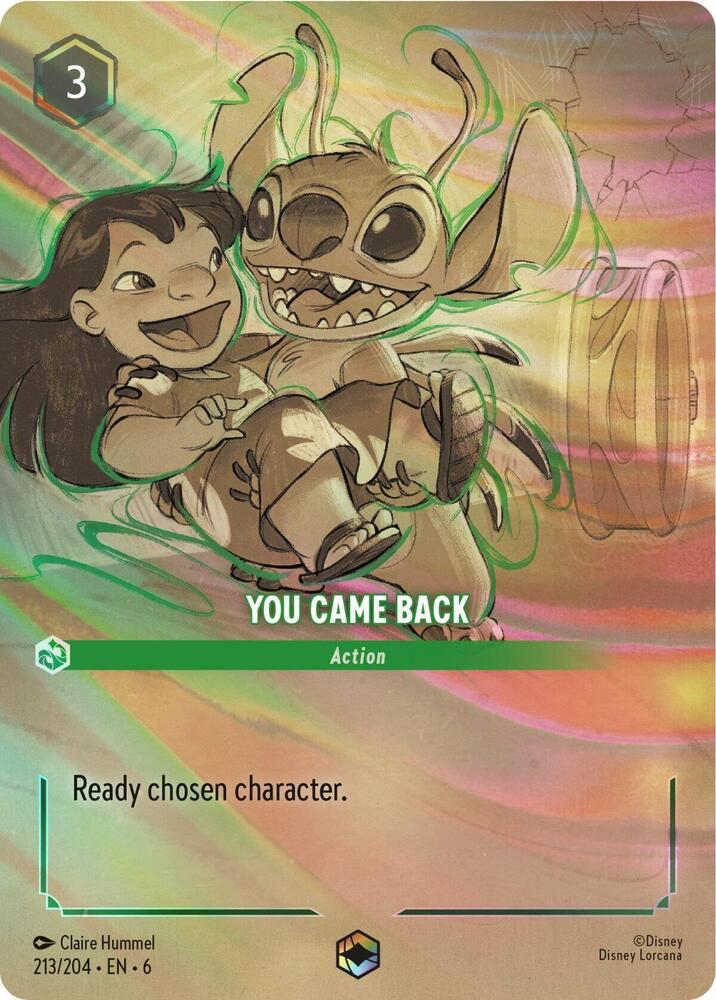 You Came Back (Enchanted) - Azurite Sea (6) NM *FOIL*