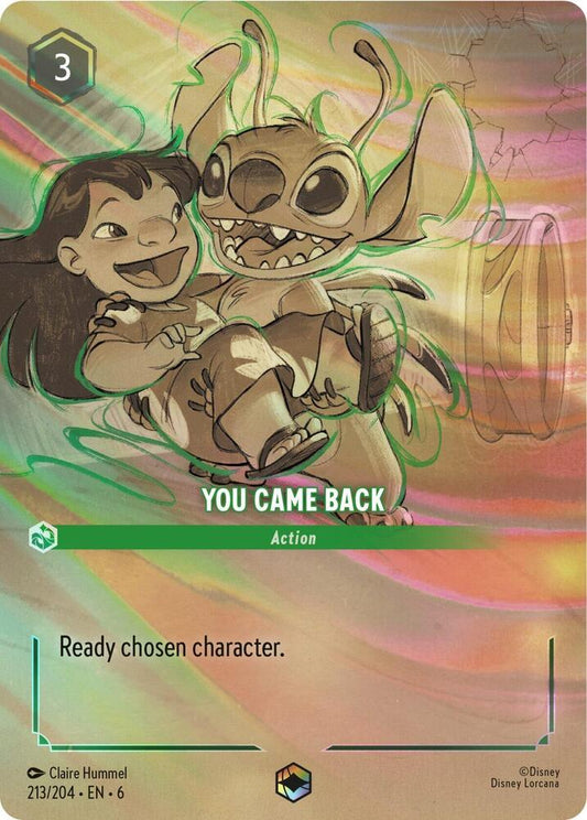 You Came Back (Enchanted) - Azurite Sea (6) NM *FOIL*