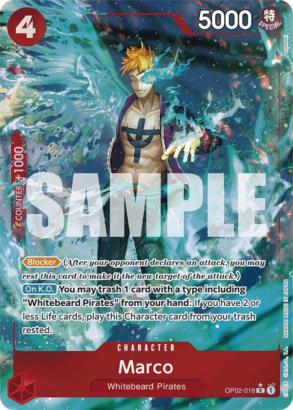 Marco (Full Art) - Premium Booster -The Best- (PRB-01) NM *FOIL*